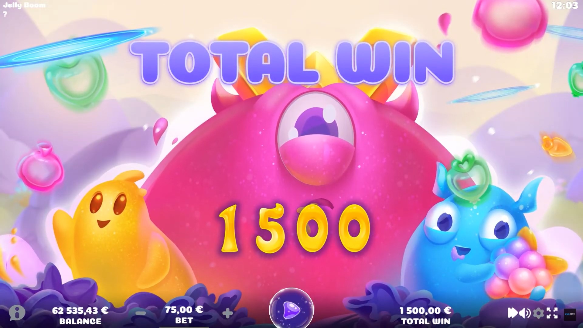 Jelly Bean big win Evoplay Entertainment