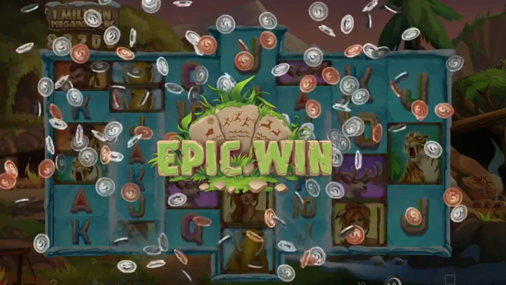 1 Million Megaways BC Epic win Iron Dog Studio