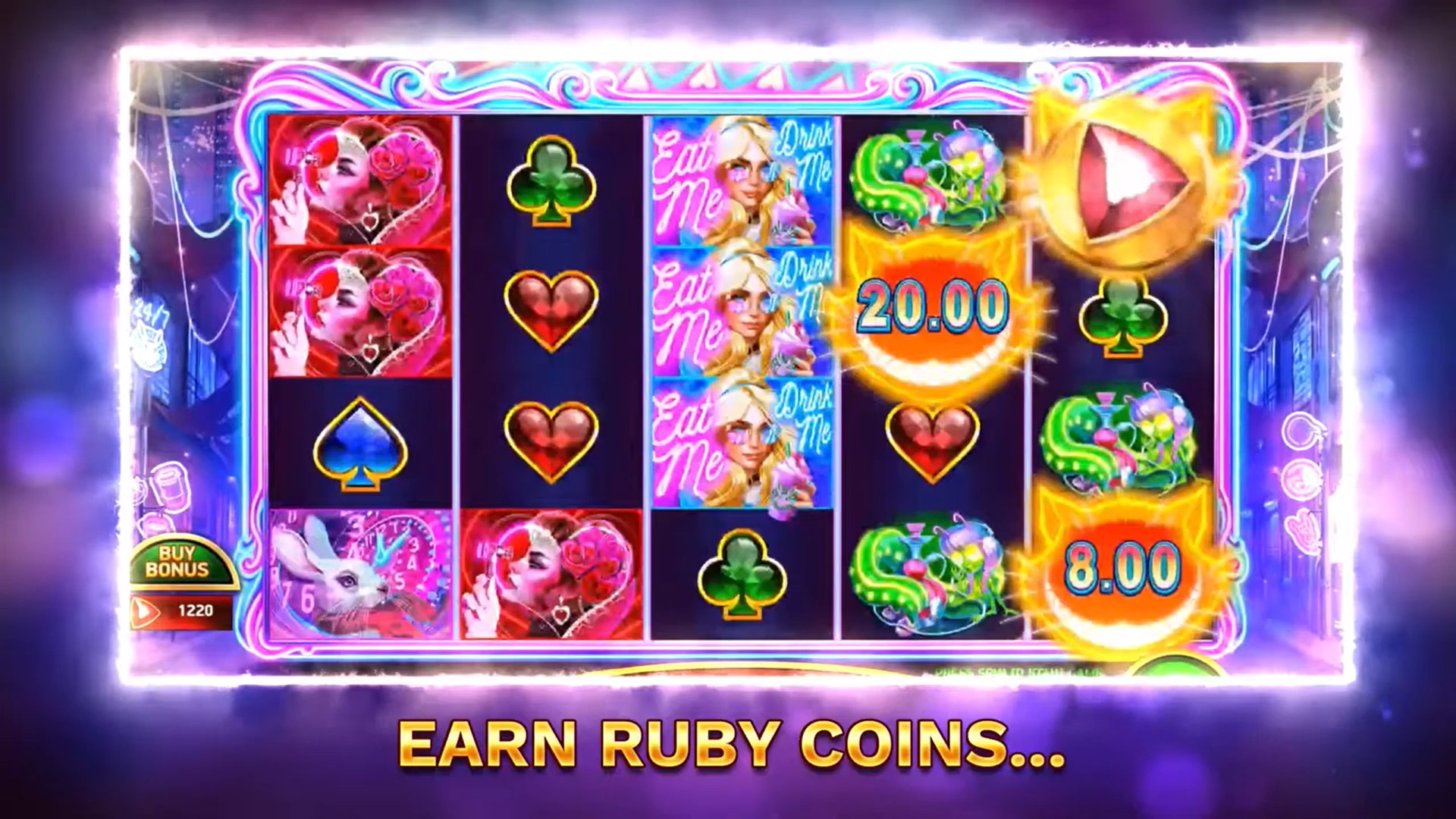 Alice in the Wild coin RubyPlay