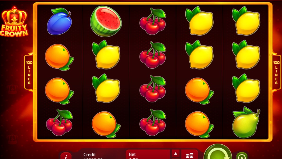 Fruity Crown grid 2 Playson
