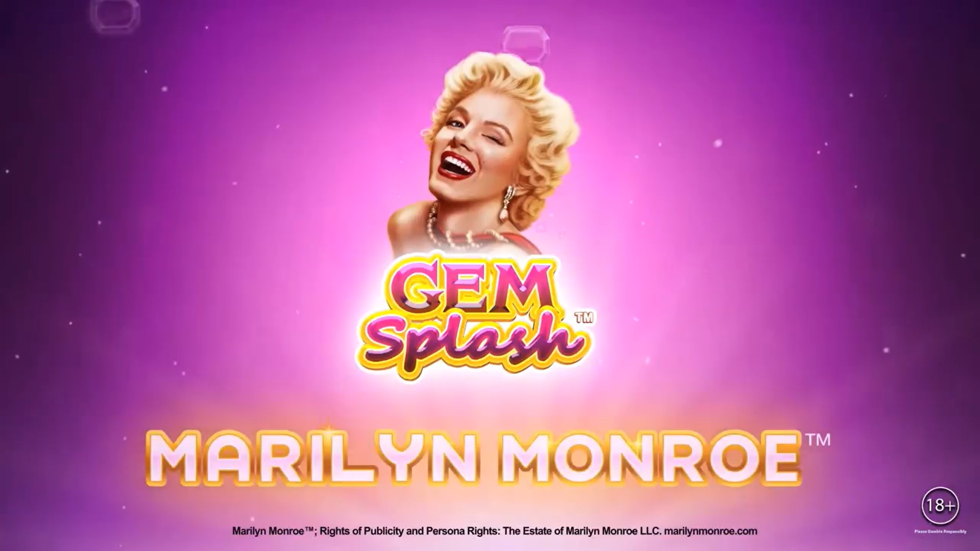 Gem Splash Marilyn Monroe Playtech