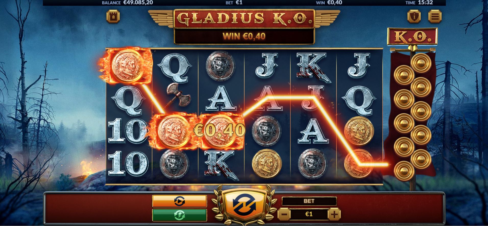Gladius K.O. 2 Green Jade Gaming