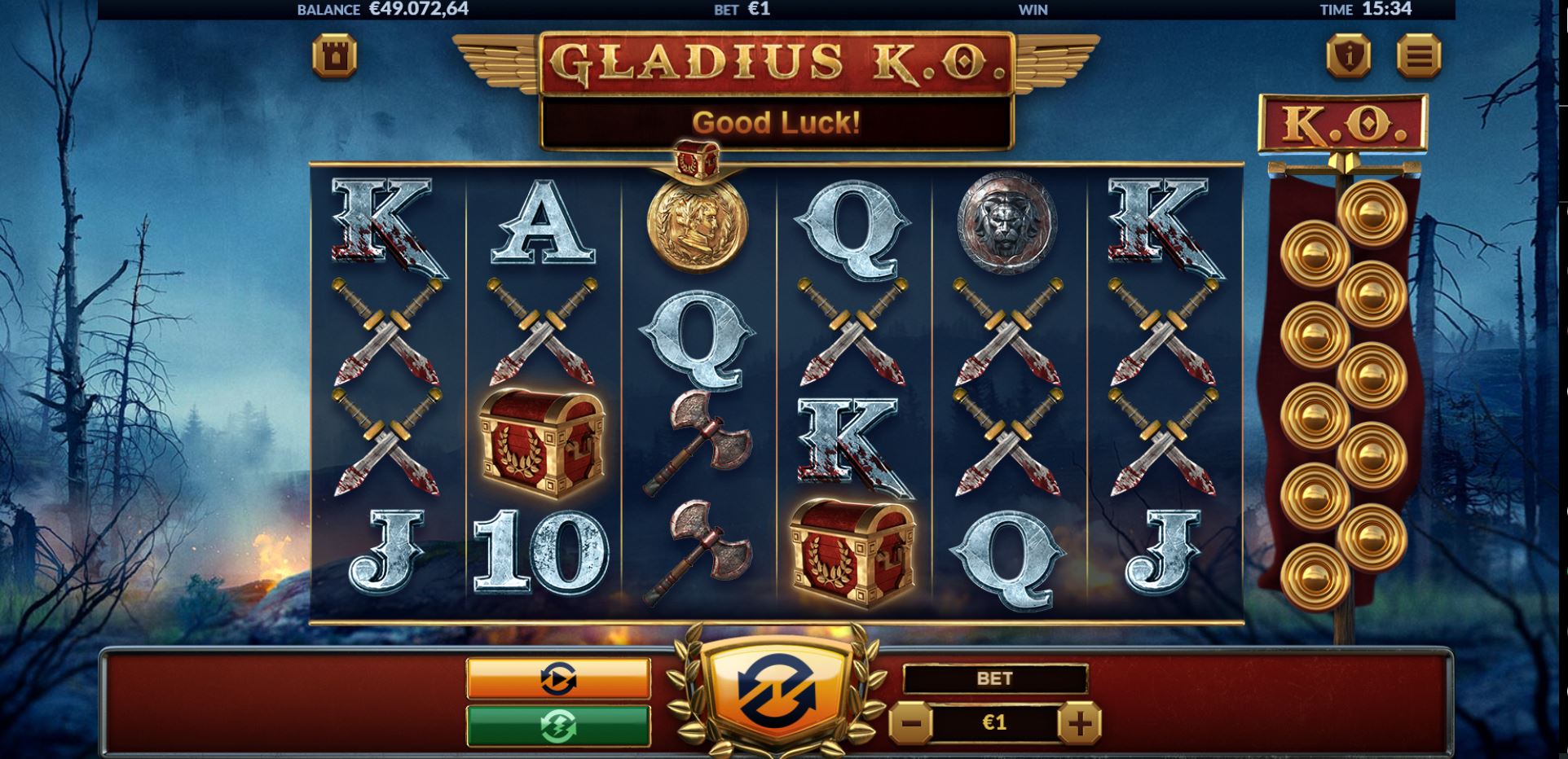 Gladius K.O. 4 Green Jade Gaming