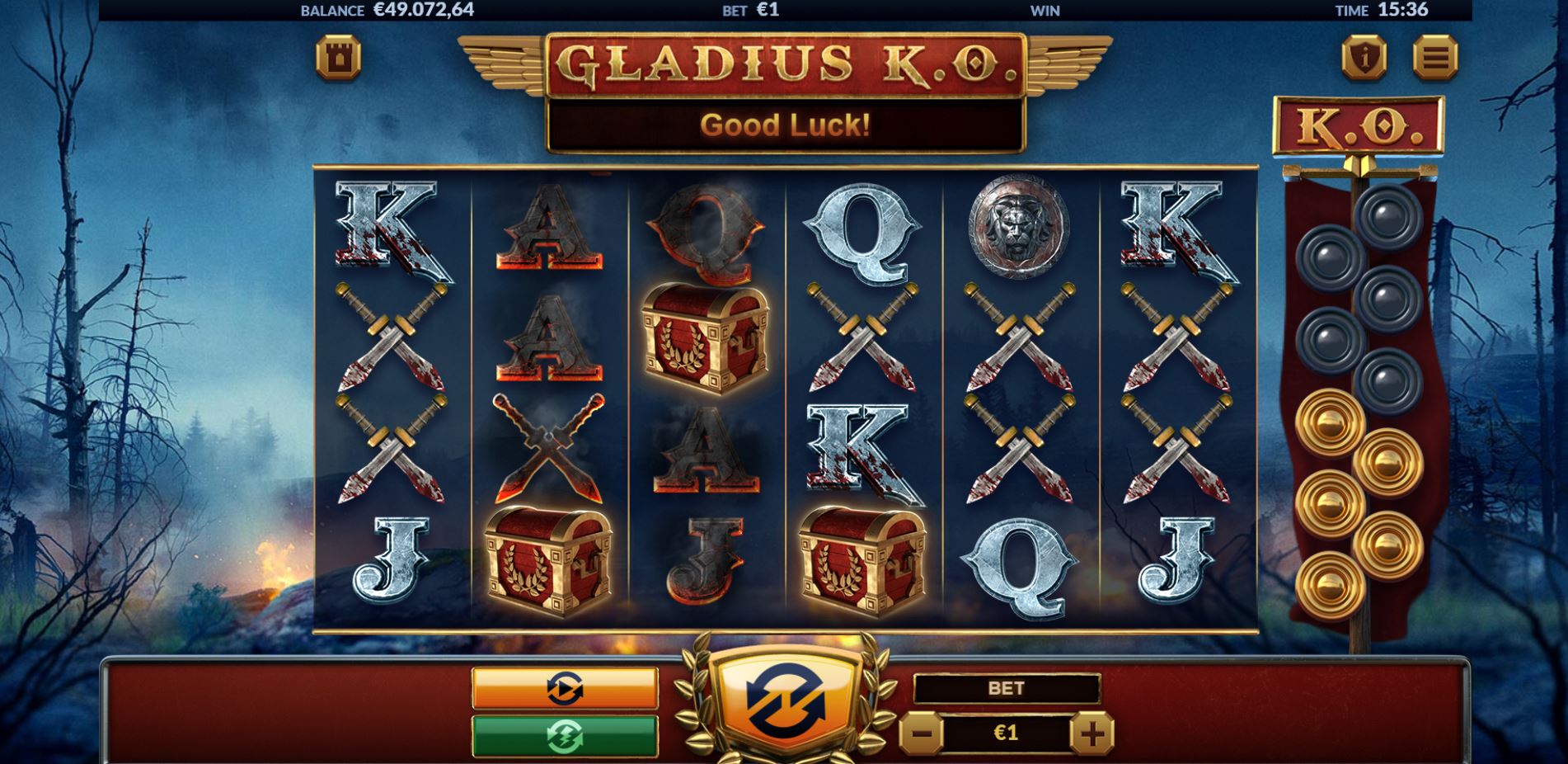 Gladius K.O. 6 Green Jade Gaming