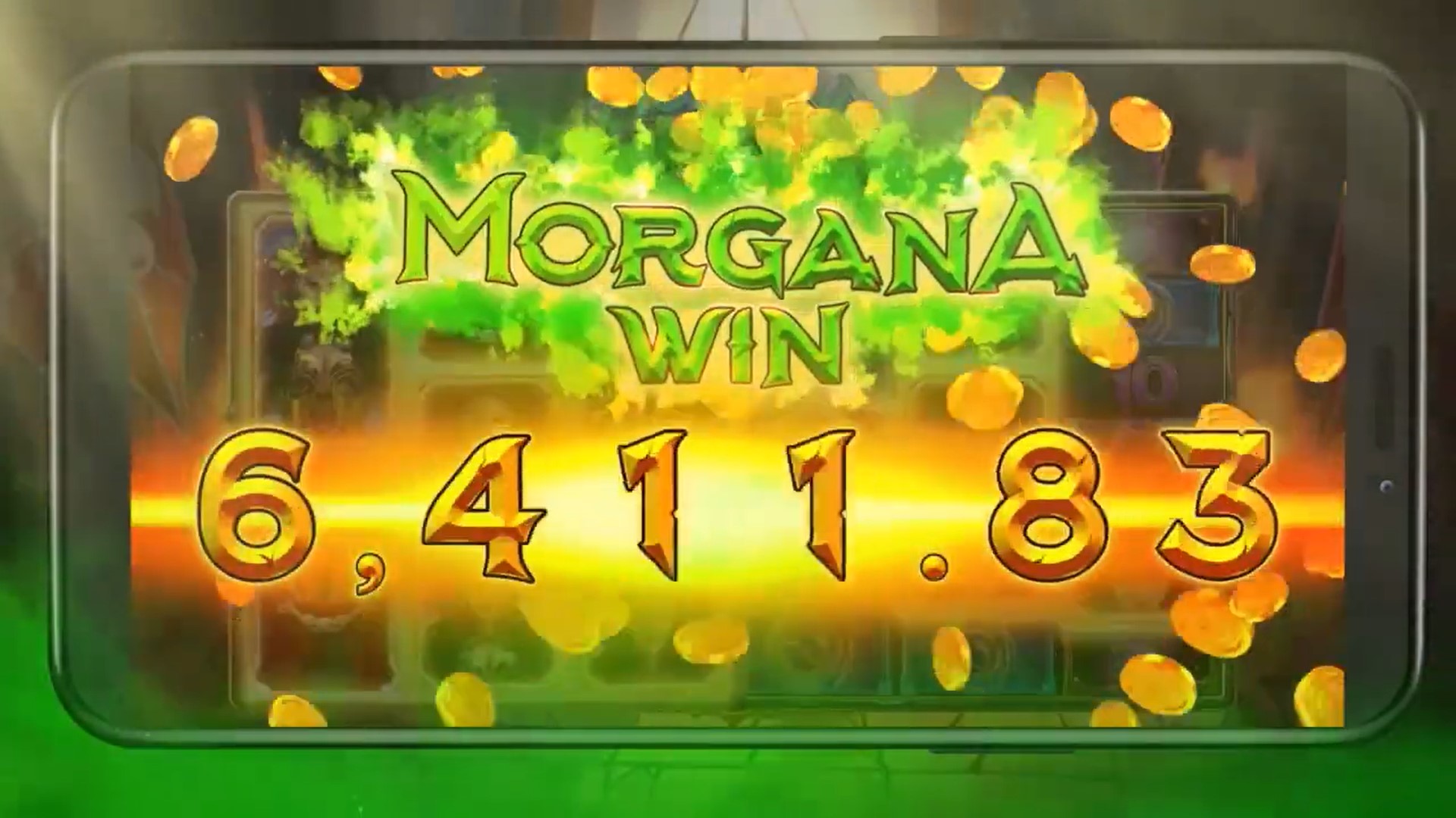 Morgana Megaways big win iSoftBet