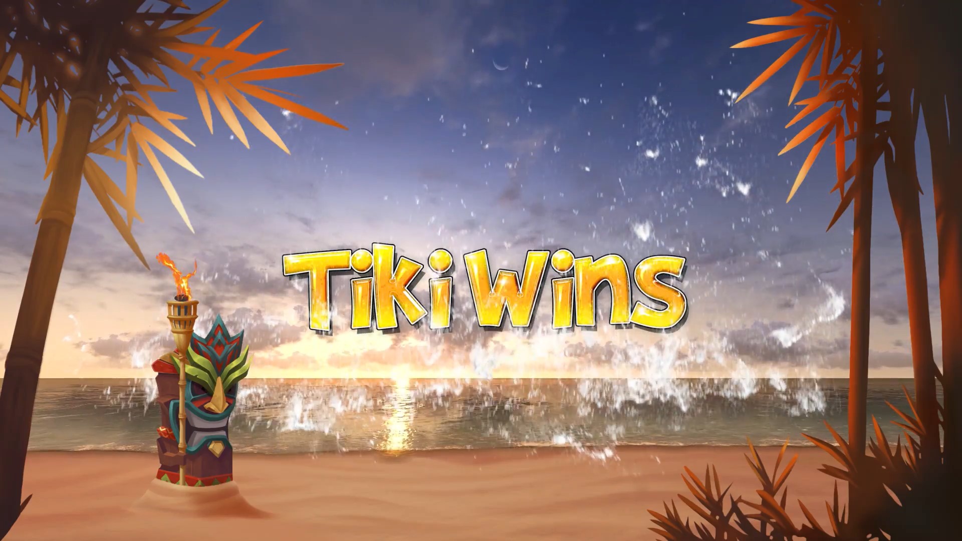 Tiki Wins logo Booming Games