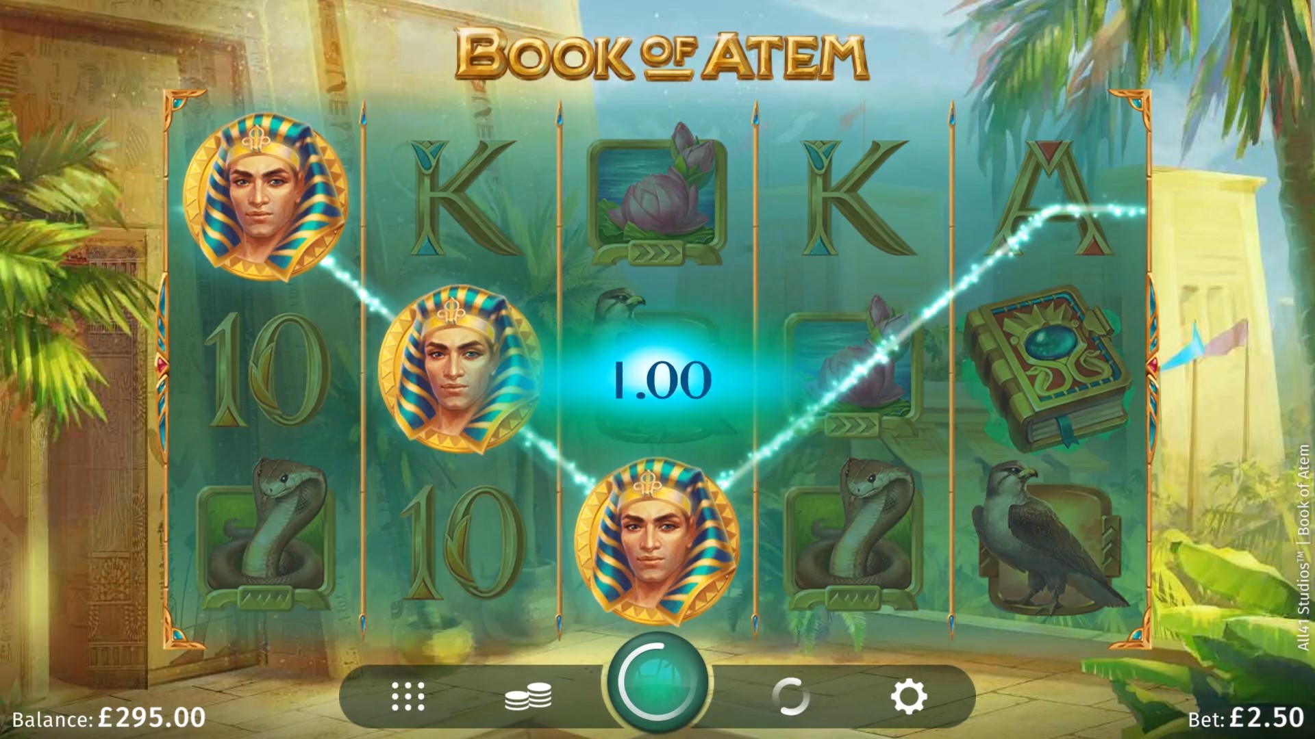 Book of Atom win Microgaming and All41 Studios