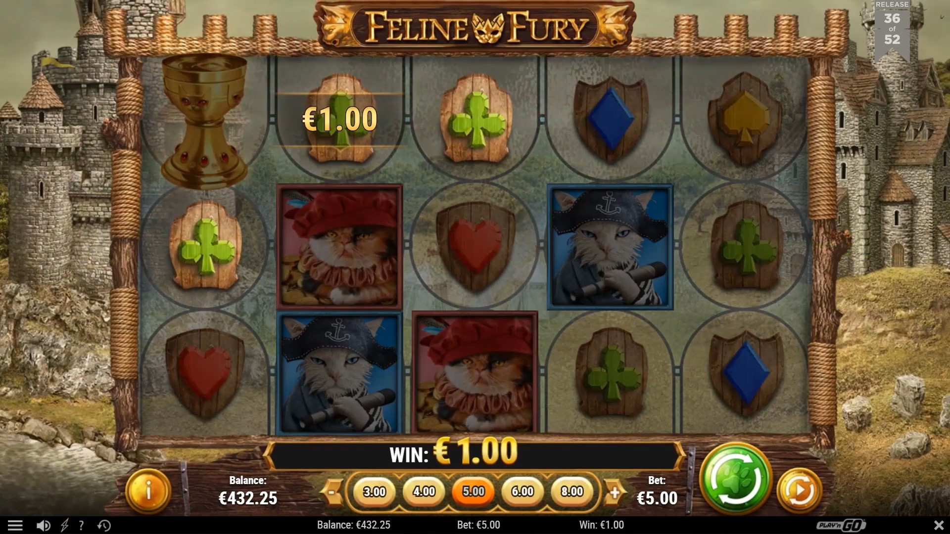 Feline Fury grid Playn GO