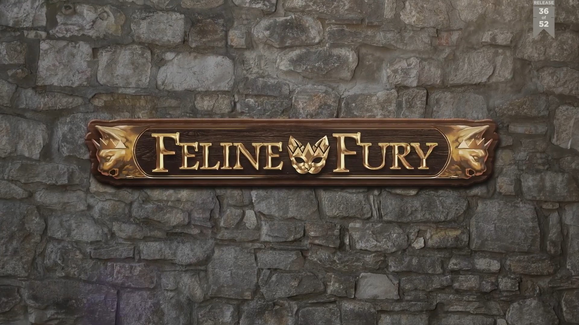 Feline Fury logo Playn GO