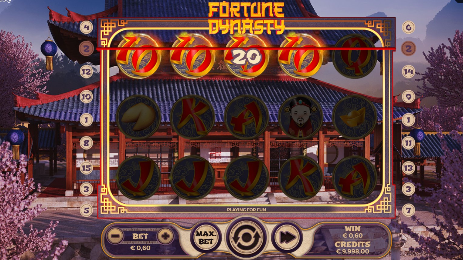 Fortune Dynasty win 2 Spinmatic Entertainment
