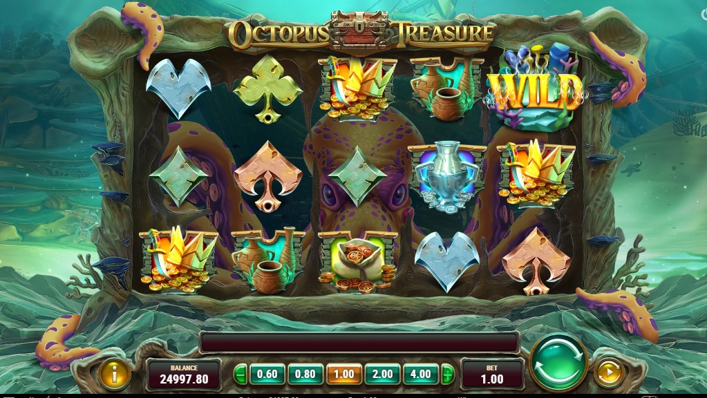Octopus Treasure grid 2 Playn GO