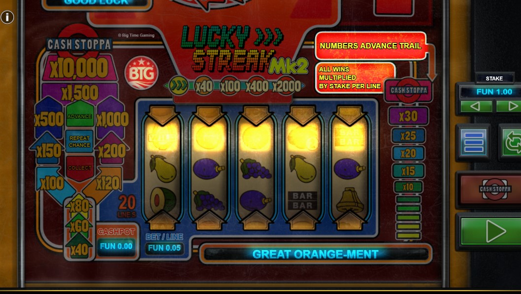 Lucky Streak Mk2 1 Big Time Gaming