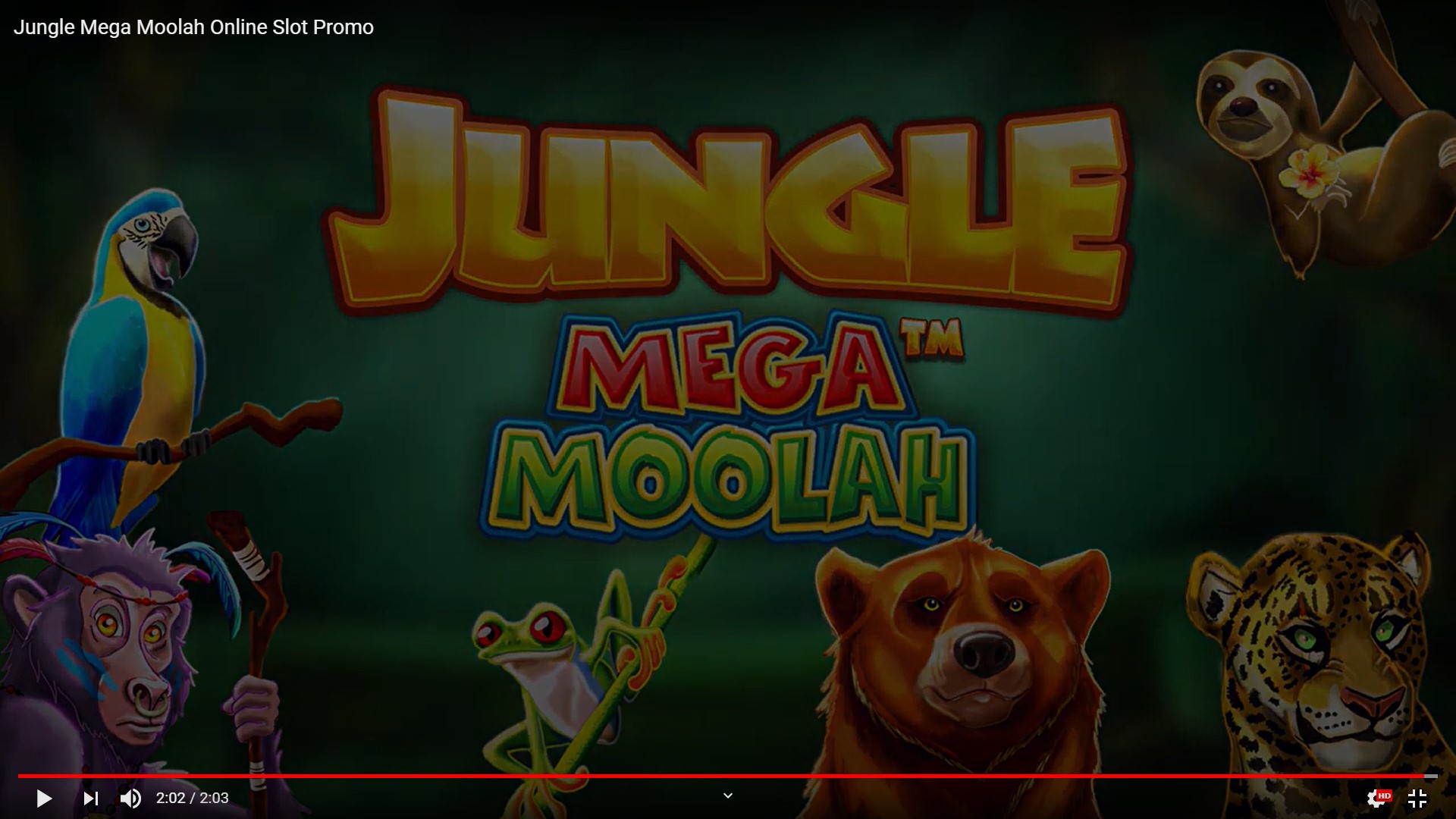 Jungle Mega Moolah Microgaming