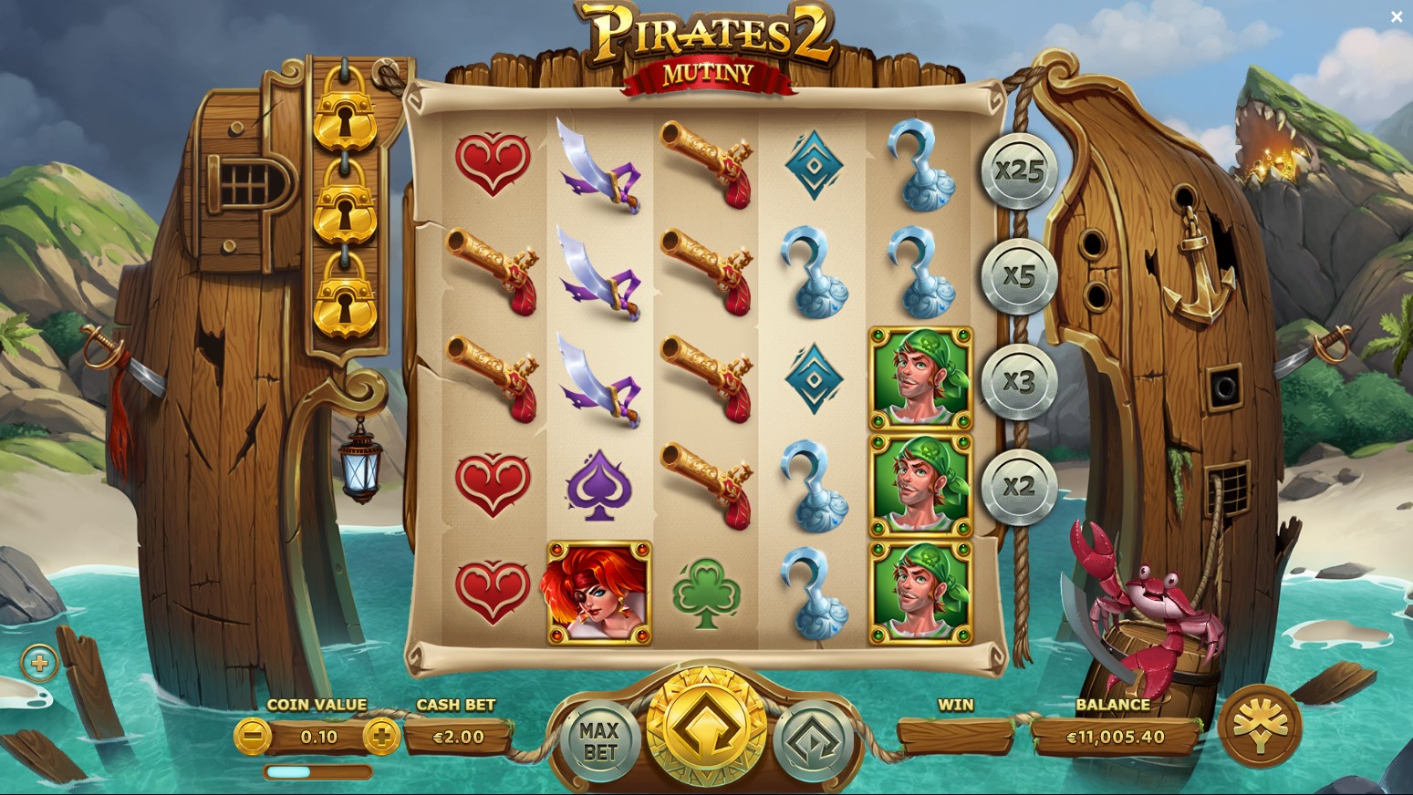 Pirates 2 Mutiny 3 Yggdrasil