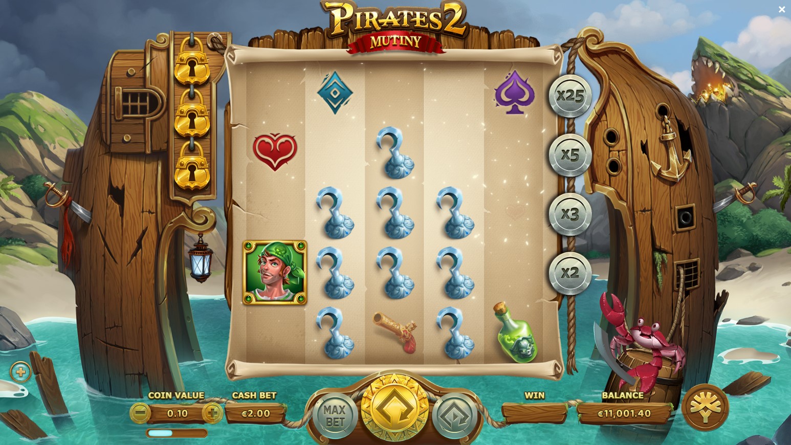 Pirates 2 Mutiny 4 Yggdrasil