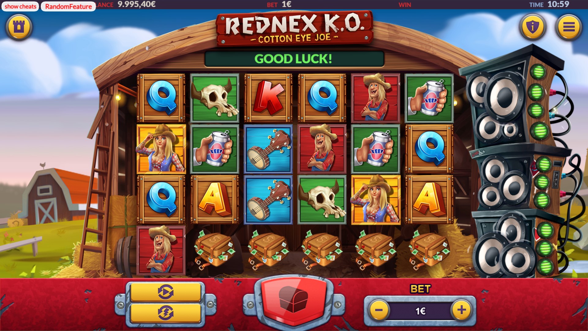 Rednex K.O 4 Green Jade Games