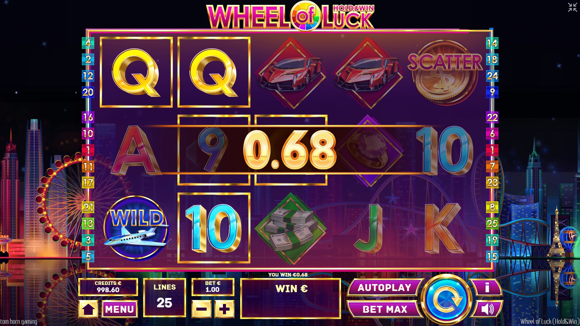 Wheel of Luck 1 Tom Horn Gaming
