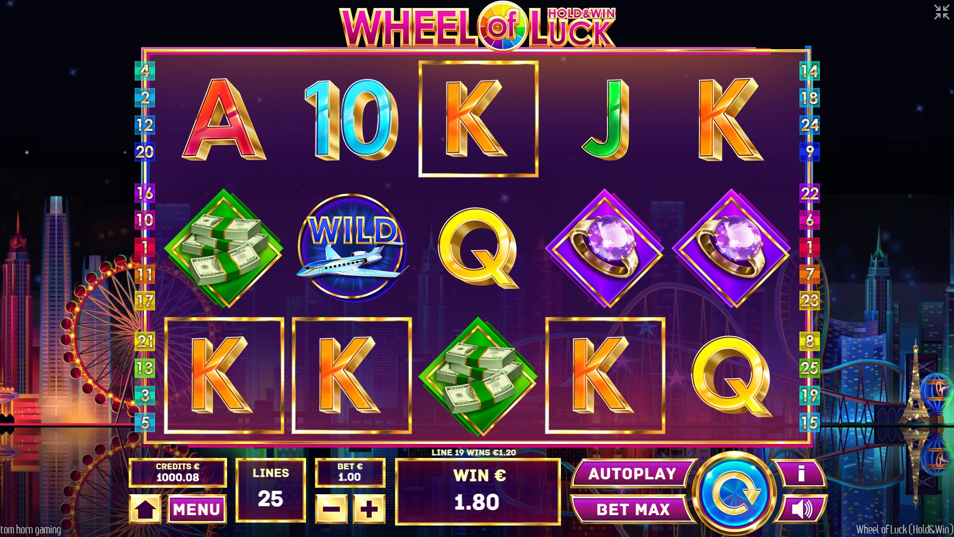 Wheel of Luck 2 Tom Horn Gaming