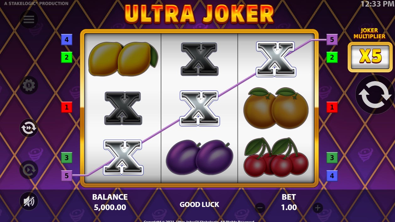 Ultra Joker 3 Stakelogic