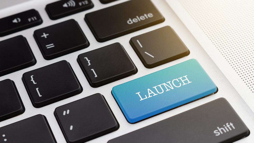 Launch button