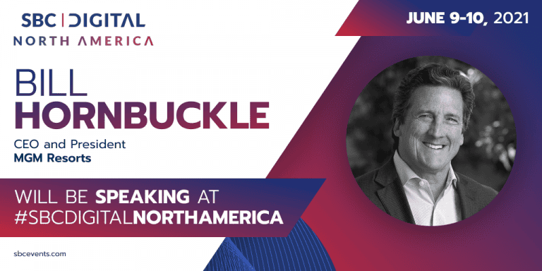 MGM Resorts CEO Bill Hornbuckle joins iGaming speaker line-up for SBC Digital North America Conference in June