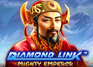 Greentube's latest slot title, the fourth in its Diamond Link series, with Diamond Link: Mighty Emperor