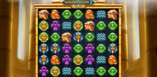 The latest slot title launched by Quickspin entitled Golden Glyph 2 is an Egyptian themed slot which includes various features