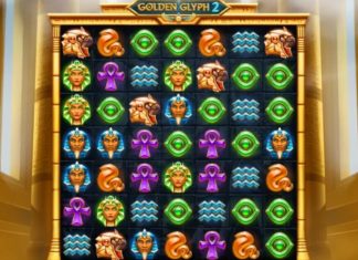 The latest slot title launched by Quickspin entitled Golden Glyph 2 is an Egyptian themed slot which includes various features