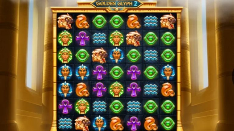 The latest slot title launched by Quickspin entitled Golden Glyph 2 is an Egyptian themed slot which includes various features