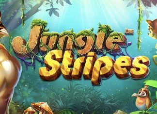 Jungle Stripes is a 5x3, 10-payline jungle themed slot with features including a Wild Symbol, Scatters, Free Spins and a Bonus Round.