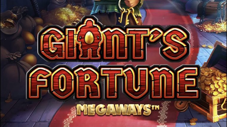 Title for Stakelogic's Giant's Fortune Megaways title, in conjunction with Tombstone Gaming