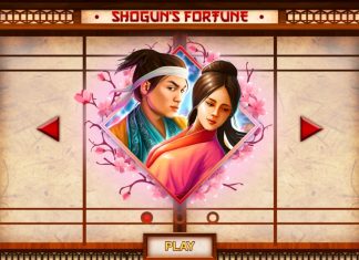 Shogun’s Fortune is a 5x4, 40-payline slot, which includes a Jackpot Wheel of Fortune mode, Free Spins round and Buy Bonus.