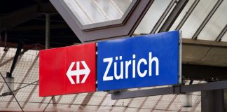 Zurich sign as the country allows slot machines outside for the first time since 1994