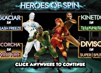 Enter the underworld of Spiniopolis and join heroes as they battle the evil forces of the reels in Playzido’s new title, Heroes of Spin.