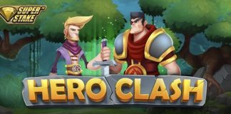 Hero Clash is a 5x3, 243-payline slot with features including a hero power scatter symbol, a bonus scatter symbol and free spins.