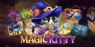 Magic Kitty is a 5x4, 50-payline slot with features including scatters, wilds, a free spin buy option and a free game feature