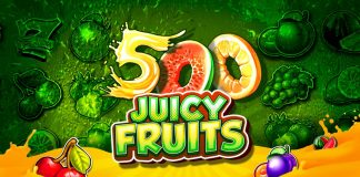 500 Juicy Fruits is a 5x5 grid which offers up to 500 paylines and includes a Jackpot Wheel of Fortune and Risk game features.
