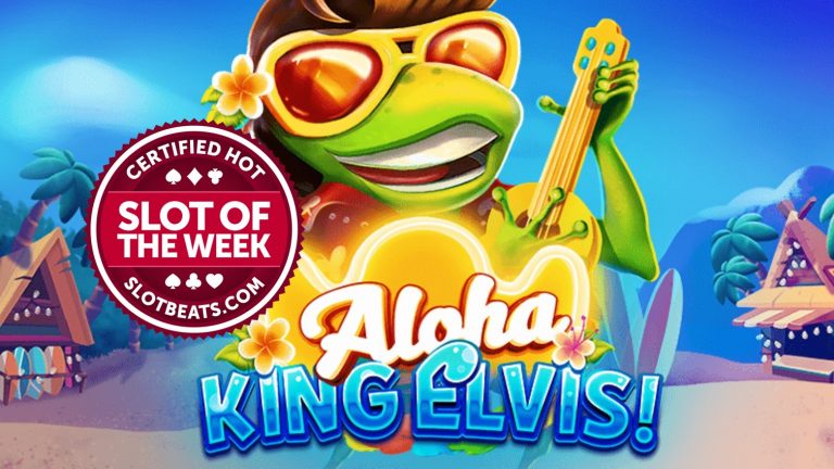 BGaming has taken our Slot of the Week award to Hawaii claiming this week’s flower crown with its winning title, Aloha King Elvis.