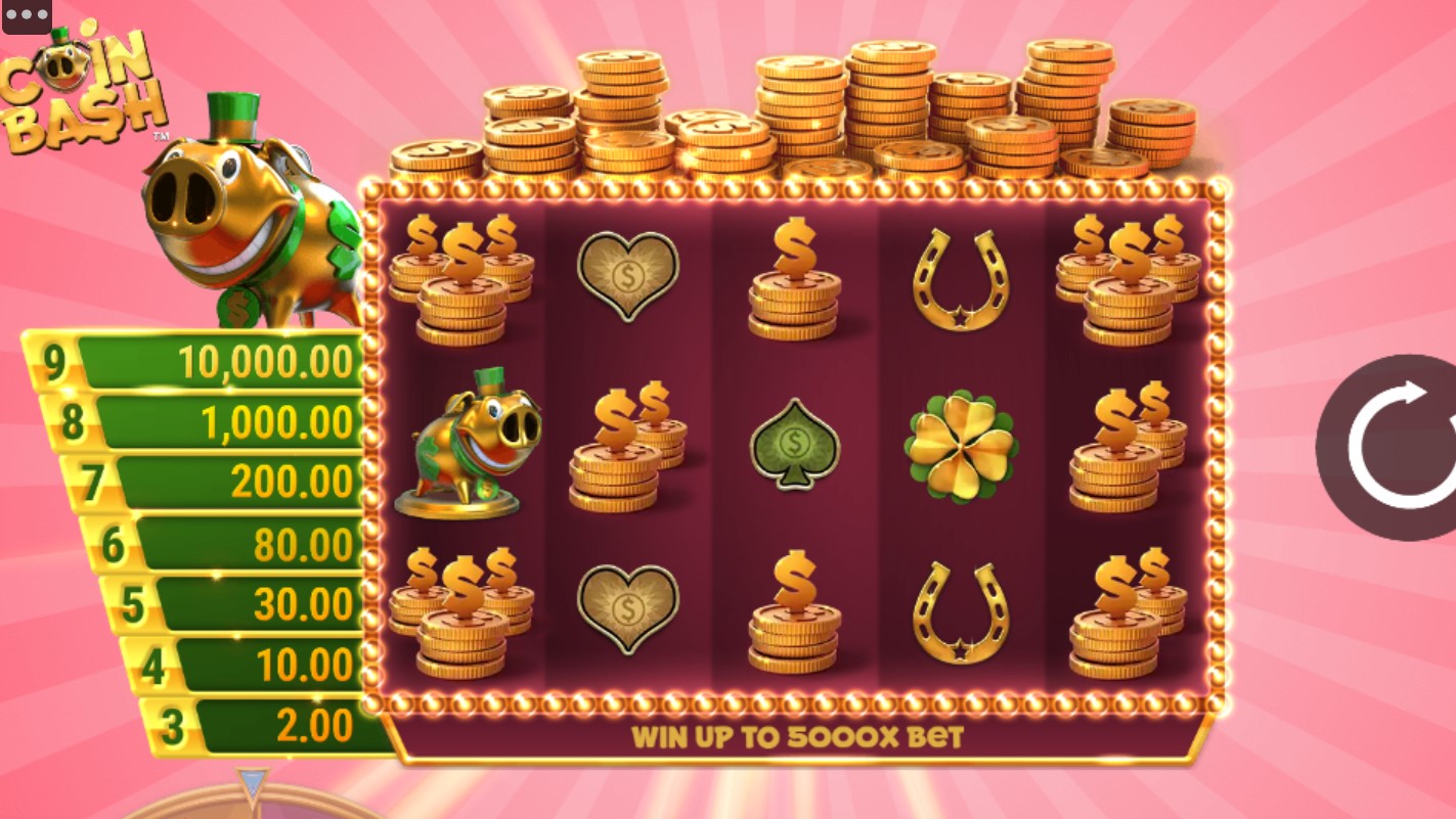 Take a hammer to the piggy bank in Snowborn Games’ latest a 5x3, 20-payline slot title Coin Bash - designed exclusively for Microgaming.