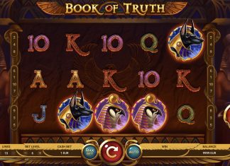Book of Truth is a 5x3, 10-payline slot which includes a True Free Spins mode that incorporates expanding symbols.