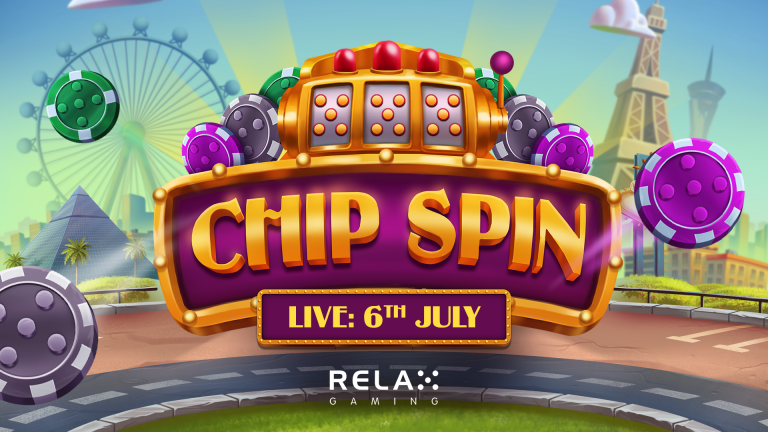 Relax Gaming has gone all-in on its latest poker-themed slot title Chip Spin, which boasts a maximum win of x25,000.