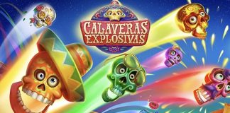 Calaveras Explosivas is a cluster-pays Mexican-inspired slot with features including cascading wins, multipliers, wilds and scatters.