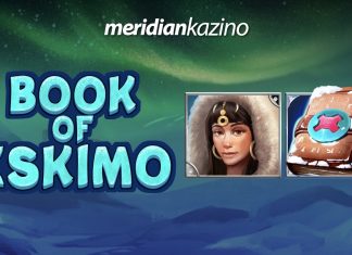 Book of Eskimo is a 5x3 slot including a Chained In Ice respins feature, wild symbols, a free spins round and a double or nothing feature.