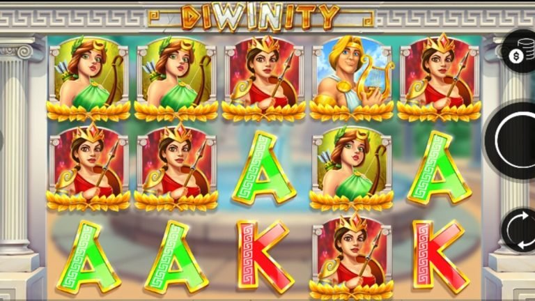 Greek mythology themed title Diwinity is a 5x3, 20-payline slot with features including scatter wilds, bonus symbols and a multiplier.