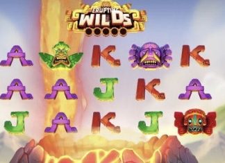 Erupting Wilds is a 5x3 slot with paylines ranging between 243-3,125; featuring volcano wilds, expanded wild reels and lava reel respins.