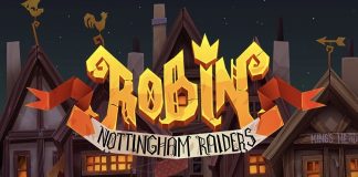 Robin - Nottingham Raiders is a 5x4, 20-payline slot featuring 12 base game symbols, free spins bonuses and special wilds.
