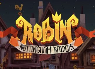 Robin - Nottingham Raiders is a 5x4, 20-payline slot featuring 12 base game symbols, free spins bonuses and special wilds.
