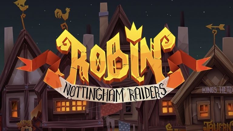 Robin - Nottingham Raiders is a 5x4, 20-payline slot featuring 12 base game symbols, free spins bonuses and special wilds.