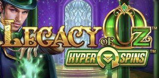 Legacy of Oz Hyperspins is a 5x3, 10-payline slot which includes the Hyperspins mechanic, a free spins round and special expanding wild.