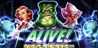 Alive! Megaways is a 6x8, 200,704-payline video slot with features including free games, retriggers and a Play It Your Way feature